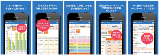 JS88学費シミュレーションアプリ